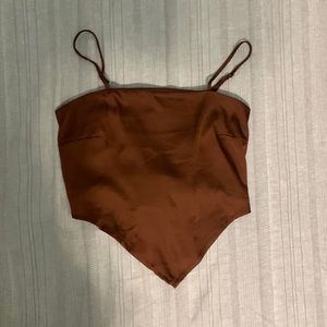 Tie back bandana top